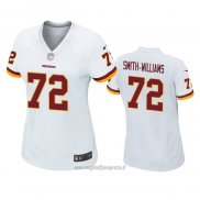 Maglia NFL Game Donna Washington Commanders James Smith Williams Bianco