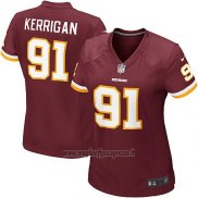 Maglia NFL Game Donna Washington Commanders Kerrigan Rosso