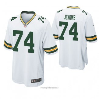 Maglia NFL Game Green Bay Packers Elgton Jenkins Bianco