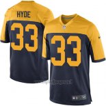 Maglia NFL Game Green Bay Packers Hyde Blu Giallo