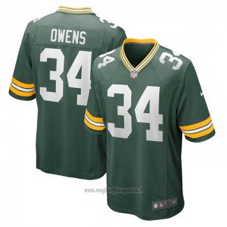 Maglia NFL Game Green Bay Packers Jonathan Owens Verde