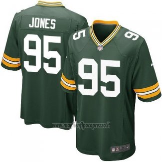 Maglia NFL Game Green Bay Packers Jones Verde