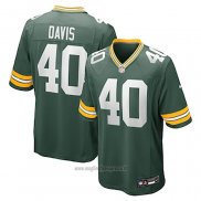 Maglia NFL Game Green Bay Packers LJ Davis Verde
