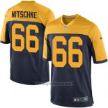 Maglia NFL Game Green Bay Packers Nitschke Blu Giallo