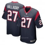 Maglia NFL Game Houston Texans Xazavian Valladay Blu