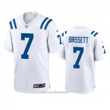 Maglia NFL Game Indianapolis Colts 7 Jacoby Brissett Bianco