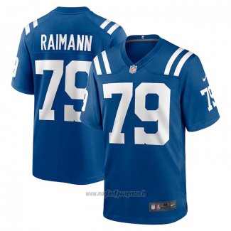 Maglia NFL Game Indianapolis Colts Bernhard Raimann Blu