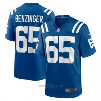 Maglia NFL Game Indianapolis Colts Jake Benzinger Blu