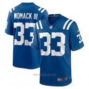 Maglia NFL Game Indianapolis Colts Samuel Womack III Blu