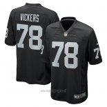 Maglia NFL Game Las Vegas Raiders Kendal Vickers Nero