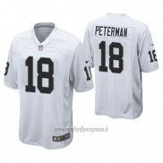 Maglia NFL Game Las Vegas Raiders Nathan Peterman Bianco