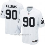 Maglia NFL Game Las Vegas Raiders Williams Bianco