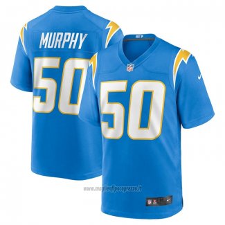 Maglia NFL Game Los Angeles Chargers Caleb Murphy Blu