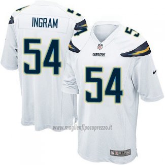 Maglia NFL Game Los Angeles Chargers Ingram Bianco