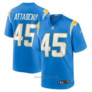 Maglia NFL Game Los Angeles Chargers Jeremiah Attaochu Home Blu