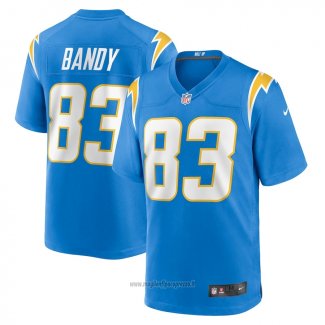 Maglia NFL Game Los Angeles Chargers Michael Bandy Blu