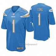 Maglia NFL Game Los Angeles Chargers Ty Long Powder Blu