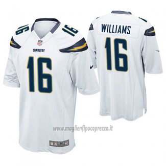 Maglia NFL Game Los Angeles Chargers Tyrell Williams Bianco