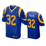 Maglia NFL Game Los Angeles Rams 32 Jordan Fuller Blu