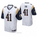 Maglia NFL Game Los Angeles Rams David Long Bianco