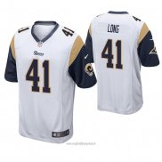 Maglia NFL Game Los Angeles Rams David Long Bianco