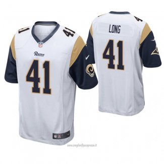 Maglia NFL Game Los Angeles Rams David Long Bianco