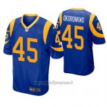 Maglia NFL Game Los Angeles Rams Ogbonnia Okoronkwo Blu Giallo