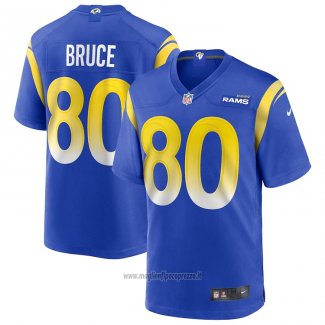 Maglia NFL Game Los Angeles Rams Isaac Bruce Retired Blu