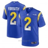 Maglia NFL Game Los Angeles Rams Kai Forbath Blu