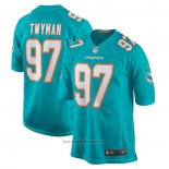 Maglia NFL Game Miami Dolphins Jaylen Twyman Home Verde