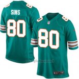 Maglia NFL Game Miami Dolphins Sims Verde2