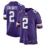 Maglia NFL Game Minnesota Vikings Britton Colquitt Viola