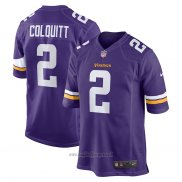 Maglia NFL Game Minnesota Vikings Britton Colquitt Viola