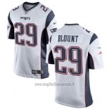 Maglia NFL Game New England Patriots Blount Bianco
