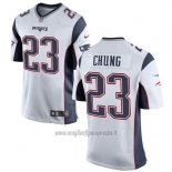 Maglia NFL Game New England Patriots Chung Bianco