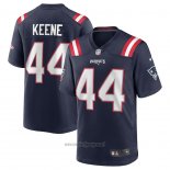 Maglia NFL Game New England Patriots Dalton Keene Blu