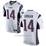 Maglia NFL Game New England Patriots Grogan Bianco