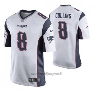 Maglia NFL Game New England Patriots Jamie Collins Bianco