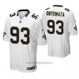 Maglia NFL Game New Orleans Saints David Onyemata Bianco