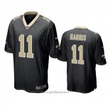 Maglia NFL Game New Orleans Saints Deonte Harris Nero
