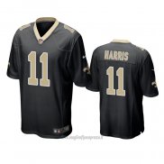 Maglia NFL Game New Orleans Saints Deonte Harris Nero