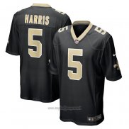 Maglia NFL Game New Orleans Saints Will Harris Nero