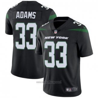 Maglia NFL Game New York Jets 33 Jamal Adams Nero