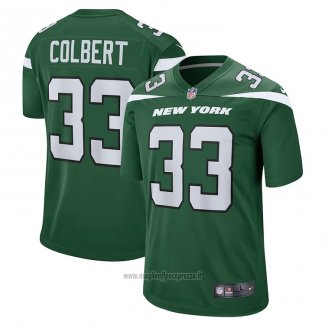 Maglia NFL Game New York Jets Adrian Colbert Verde