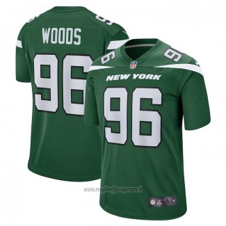 Maglia NFL Game New York Jets Al Woods Verde