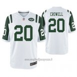 Maglia NFL Game New York Jets Isaiah Crowell Bianco