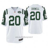 Maglia NFL Game New York Jets Isaiah Crowell Bianco
