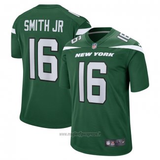 Maglia NFL Game New York Jets Jeff Smith Verde