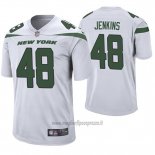 Maglia NFL Game New York Jets Jordan Jenkins Bianco 60 Anniversario