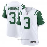 Maglia NFL Game New York Jets Jordan Whitehead Classic Alternato Bianco